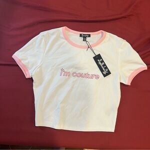 Dolls Kill HIGH CLASS PERSONA BABY TEE